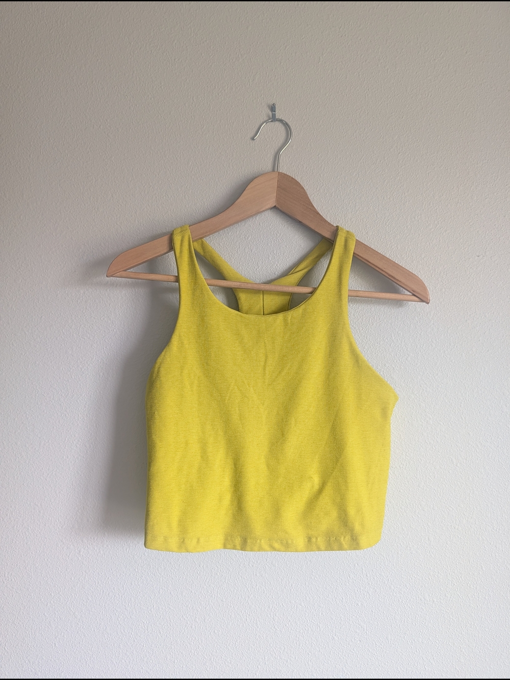 Beyond Yoga Spacedye Focus Chartreuse Tank